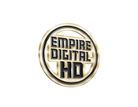 empire digital hd logo on a black background